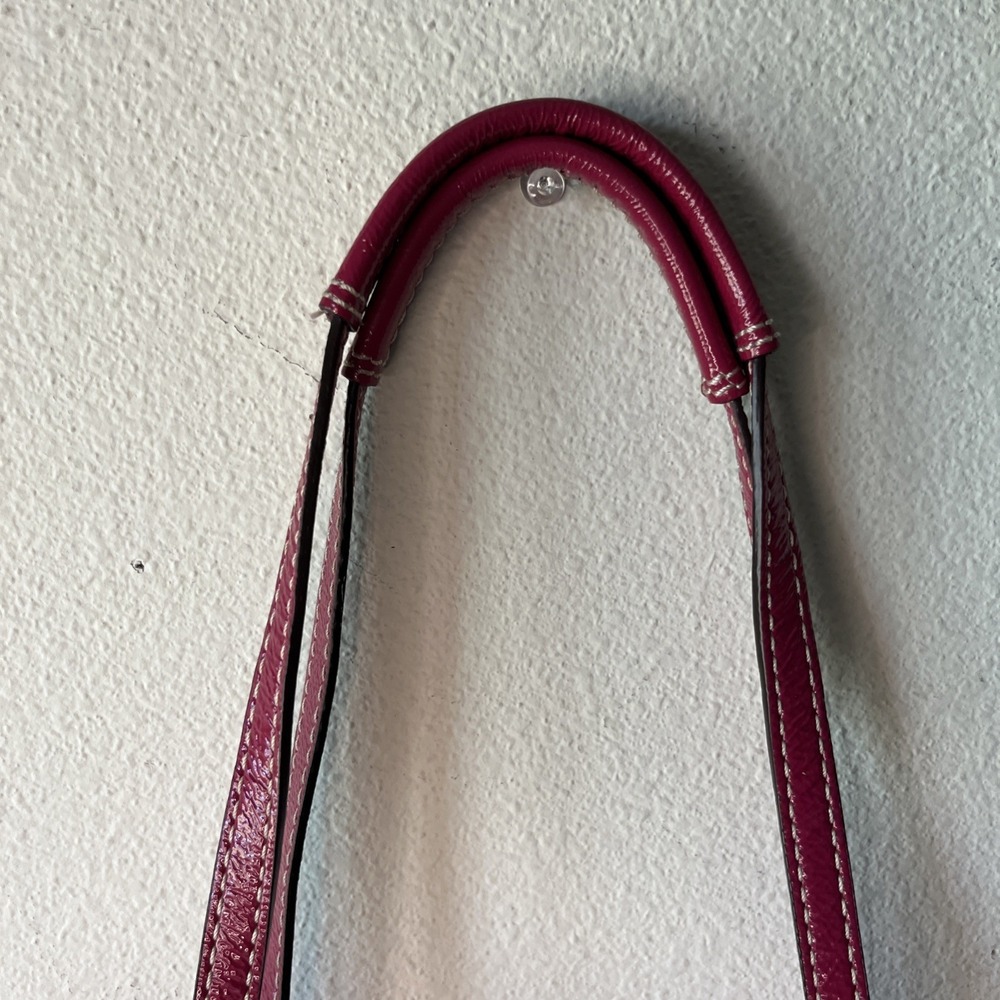 Vtg Coach Berry Pink Hand Bag Small Soho Y2K Patent Leather Hobo Shoulder Purse - Picture 10 of 16